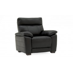 VL Positano 1 Seater Fixed - Black (Nett)